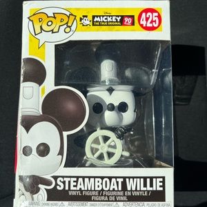 Pop Vinyl 425 Steamboat Willie Micky Mouse